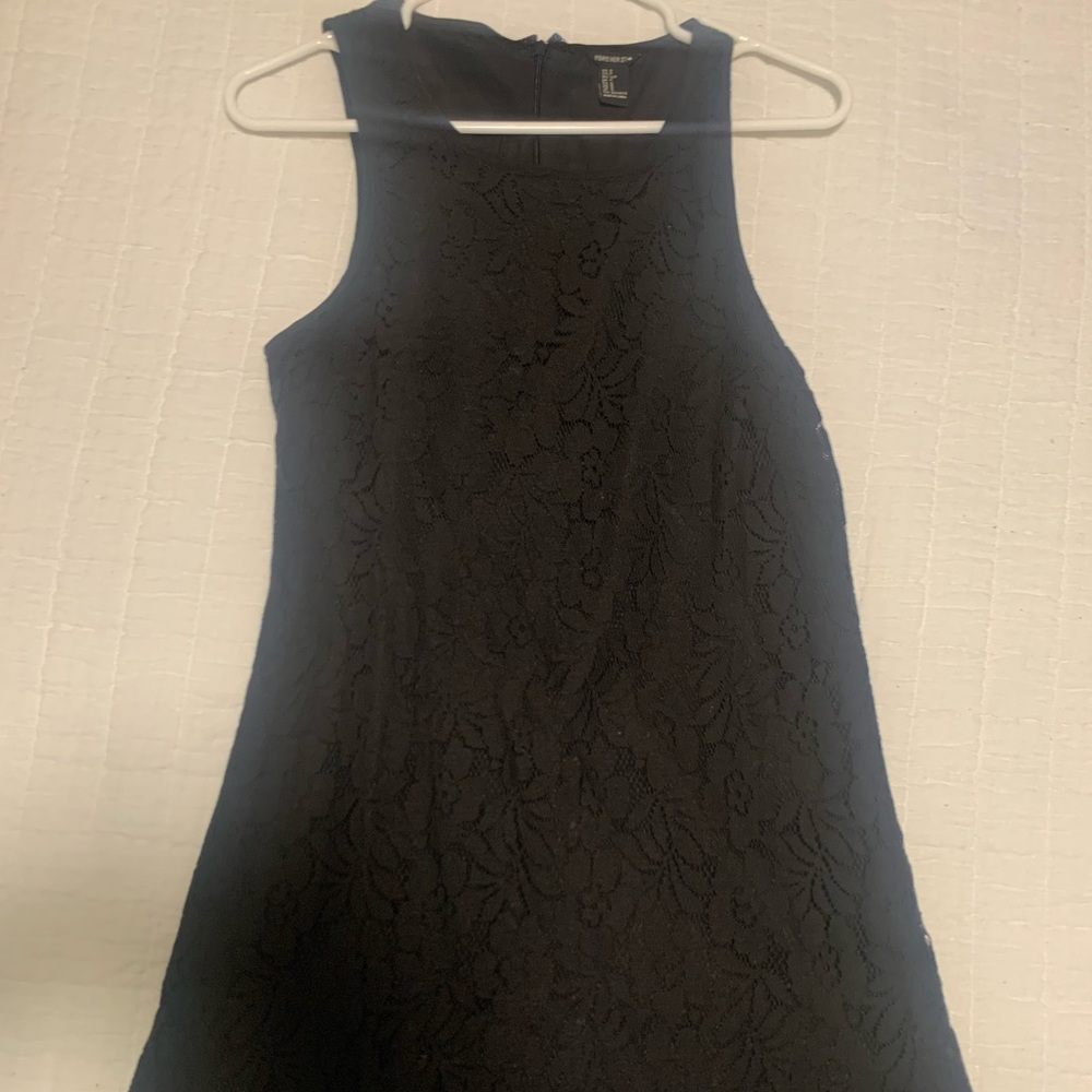 Forever 21 Size Small Lace Black Dress